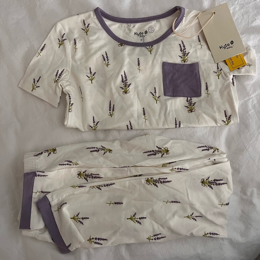 NWT size 7 girls Kyte pajamas